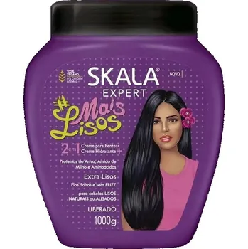Vlasová regenerace Skala Kúra na vlasy 2v1 Mais Lisos 1000 ml