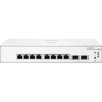 Switch JL681A 8x1GE RJ45 Class4 124W PoE 2x1G SFP HPE Aruba Instant On 1930 Switch