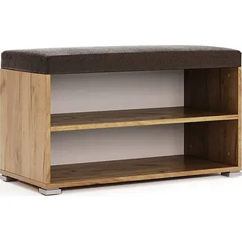 Botník Luna LN-190-LV - Botník se sedákem Dub Craft Lava Mat