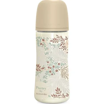 Kojenecká láhev SUAVINEX SX PRO POETRY láhev - 1x kojenecká plastová láhev, physilogický pr