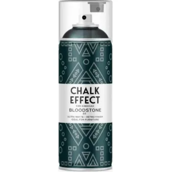 Speciální výtvarná barva akrylový sprej s křídovým efektem - tmavě modrozelený, 400ml