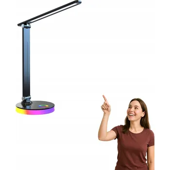 Lampička Stolní lampička Zuma Line SM-606 černá, výkon až 5 W