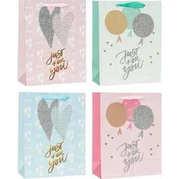 Kabelka Ozdobná brokatová taška 26 x 32 x 10 cm