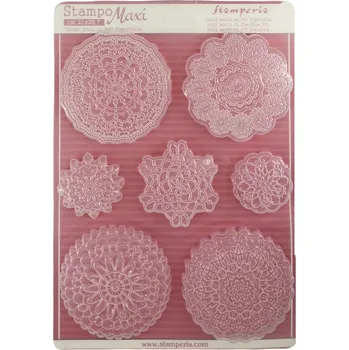 Dětské razítko forma na odlévání A4 - mandaly