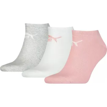 Pánské ponožky Puma Pánské Pánské kotníkové ponožky PUMA SNEAKER 3 páry Bílá 35-38 (3007594)