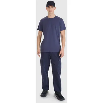 Pánské oblečení 4F Pánské volnočasové cargo kalhoty - šedé, Velikost L