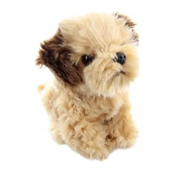 plyšák PLYŠOVÁ HRAČKA SHIH TZU DOODLE REALISTICKÝ PEJSEK MALTIPOO PUDL PES 18 cm