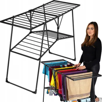 Sušák na prádlo Sušák na prádlo, volně stojící horizontální Gockowiak 130-130 cm