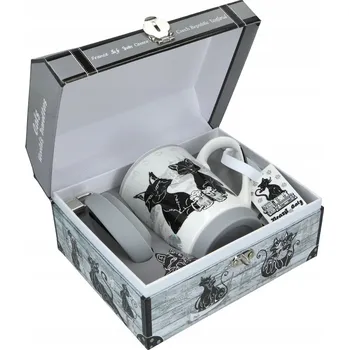 Hrnek Carmani Crazy Cats porcelán 320 ml