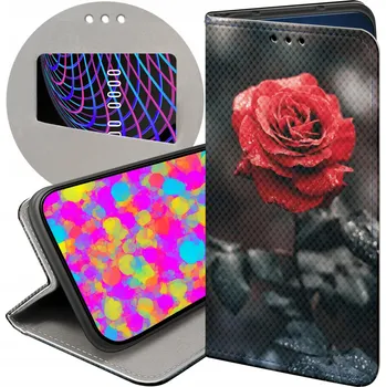 Pouzdro na mobilní telefon Flipové pouzdro Hello Case pro Motorola Edge 60 Fusion, červené