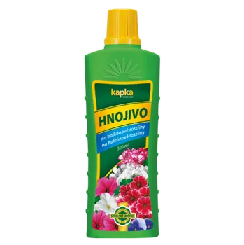 Hnojivo Kapka na balkónové rostliny kvetoucí Hnojivo: 0,5 L, Hnojivo: tekuté Kapalné minerální hnojivo