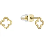 Náušnice ocelové čtyřlístky 41006.1