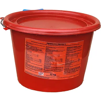 Krmivo pro hospodářské zvíře Melasovaný liz | Profilick PROTECT pro skot, kozy, koně a lesní zvěř | 22kg Hmotnost: 120 kg