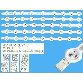 LED páska LED podsvit sada vestel 23285152 celkem 5 pásků 355mm / D-LED BAR. 40"BMS DLED DMP N5.5 / 30083444 + 30083445 + 30083446