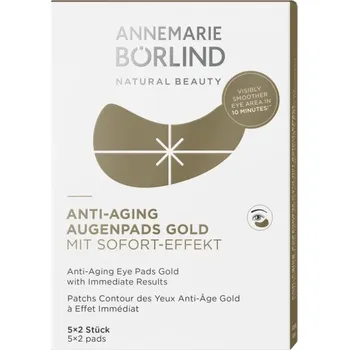 Péče o oční okolí Annemarie Börlind Anti-aging oční obklady GOLD
