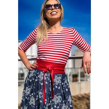 Opasek Jadberg Women Dámský opasek Kitty-červený Velikost: L-XL