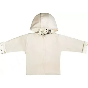 Dupačky Kabátek dvojitý oboustranný s kapucí Safari Baby Service béžový