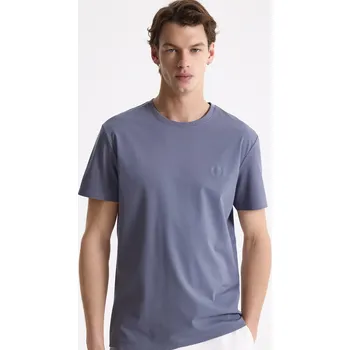 Reserved - MEN`S T-SHIRT - antracitová - 284FP-86X - 284FP-86X-XXL