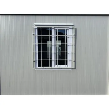 Okno Bezpečnostní mříže na velké nebo malé okno, kovové provedení, RAL 9010 Typ výrobků: Mříže na malé okno 60 × 50 cm