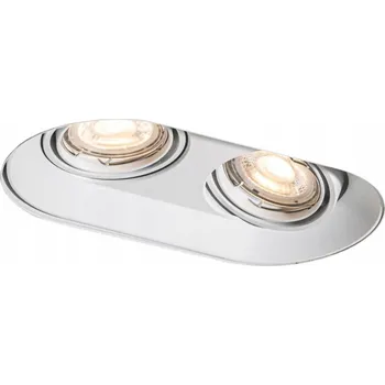 IP kamera Kulatý podomítkový reflektor bílý GU10 50 mm 2-bodový - Hubs