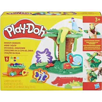 Modelovací hmota PLAY-DOH DŽUNGLE: KREATIVNÍ SADA STROMOVÉ KREACE - VĚK 3+