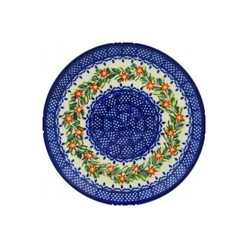 Talíř Dezertní talíř Ceramika Bolesławiec 19,2 cm