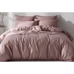 DARRÉ Bavlněné povlečení Jednobarevné perkálové - tmavě starorůžové Velikost: atypický 240 x 200 + 2 x 70 x 90