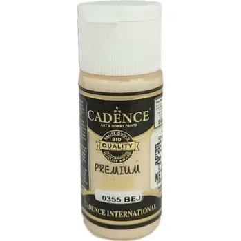 Výtvarná barva Akrylová barva Cadence Premium, 25 ml - beige, béžová
