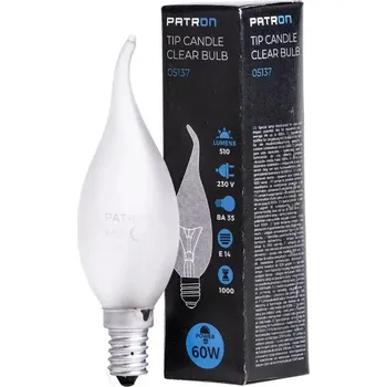 Žárovka Žárovka Patron pro vysoké teploty E14 60W BA35 230V FR (10//100)