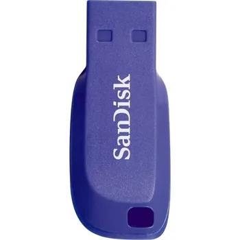 USB flash disk SanDisk Cruzer Blade 16GB USB2.0 elektricky modrá