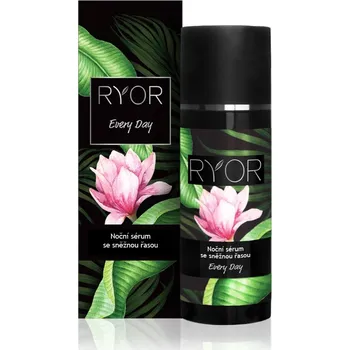 Pleťové sérum Ryor - Noční sérum se sněžnou řasou - 50 ml
