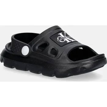 Pánské pantofle Dětské pantofle Calvin Klein Jeans V1XF.83326.22.29 černá 99X, EUR 24/25