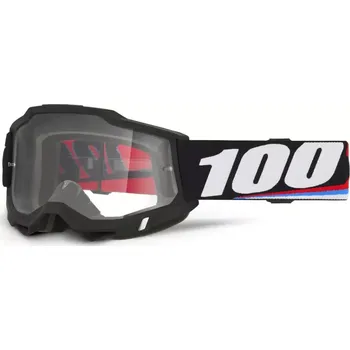 Motocyklové brýle Motokrosové brýle 100% ACCURI 2 MAGNUS s čirým objektivem 50013-10065 (Motokrosové a enduro brýle s čirým objektivem)