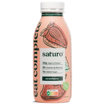 Protein SATURO Ready To Drink Food 400 ml jahoda