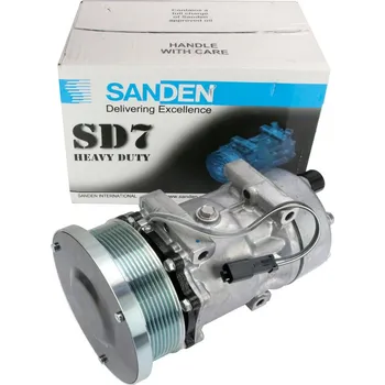 Kompresor klimatizace SANDEN Kompresor klimatizace | CH178-9570; 07963460; 200D89; 2953367; 963460; CH1789570 | AGROAD