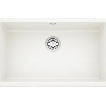 Dávkovač mýdla Blanco ROTAN 700-U je moderní podomítkový dřez vyrobený z odolného materiálu Silgranit. Díky prostorné míse a elegantnímu designu nabízí tento dřez funkčnost i styl. Dřez ROTAN je ideální pro ty, kteří hledají kvalitní a vizuálně atraktivní dřez do své ku