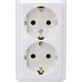 Elektrická zásuvka Kopp Elektrická Zásuvka zásuvka bílá