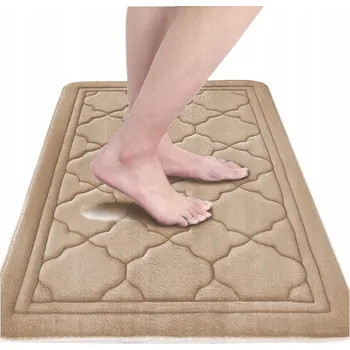 Koupelnová předložka KOUPELNOVÁ PŘEDLOŽKA RYCHLESCHNOUCÍ 50 X 80 CM PROTISKLUZOVÁ MĚKKÁ VELKÁ