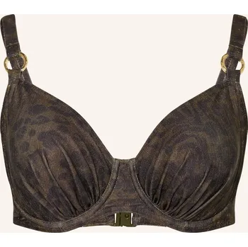 Podprsenka Primadonna Dámský Bikini Top Ratjada S Třpytivou Nití, khaki...