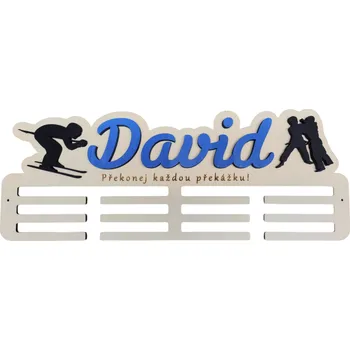 věšák na medaile Personalizovaný věšák - bojové sporty