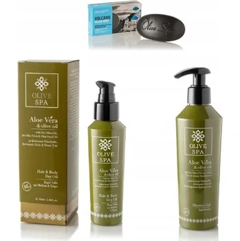 Kosmetická sada Sada Kosmetiky pro Tělo a Vlasy Ideální Dárek k Vánocům Olive Spa