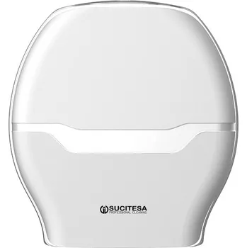 Drogerie SUCITESA TWIN WHITE JUMBO ROLL Zásobník toaletního papíru bílý