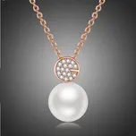 Victoria Filippi Náhrdelník Swarovski Elements s perlou