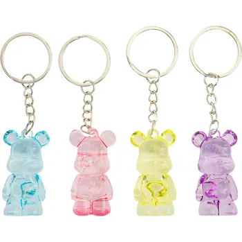 Medvídek sklo velký 4,5 cm