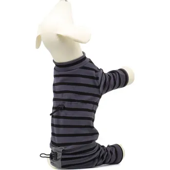 Obleček pro psa Vsepropejska Urban pružný overal pro psa Barva: Šedá, Délka zad (cm): 24 - 28, Obvod hrudníku: 30 - 36 cm