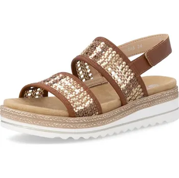 Dámské sandále Rieker Dámské sandály REMONTE D0Q65-24 hnědá S6 38