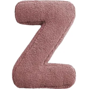 Dekorace do dětského pokoje MEALINI Plyšové písmeno Růžové Z