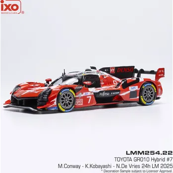 autíčko Toyota GR010 Hybrid - 24h Le Mans 2025 #7 Conway - Kobayashi - De Vries 1:43 IXO