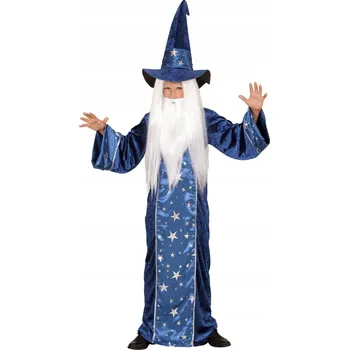 KOSTÝM KOUZELNÍK ČARODĚJ MAG 158