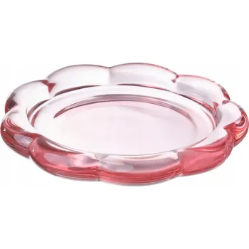 Svícen PODSTAVEC NA SVÍČKU tealight svícen SKLO RŮŽOVÉ 11 cm IKEA BLADFAGEL